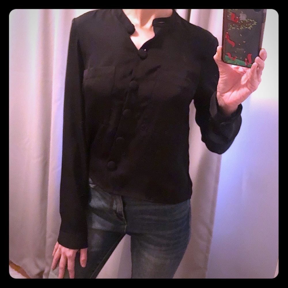NWOT Express | Black Button Down
